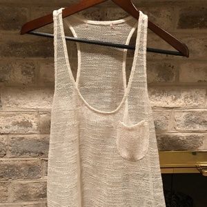 Beach Cover Up Top: Worn Twice